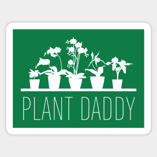 Plant Daddy - White Sticker